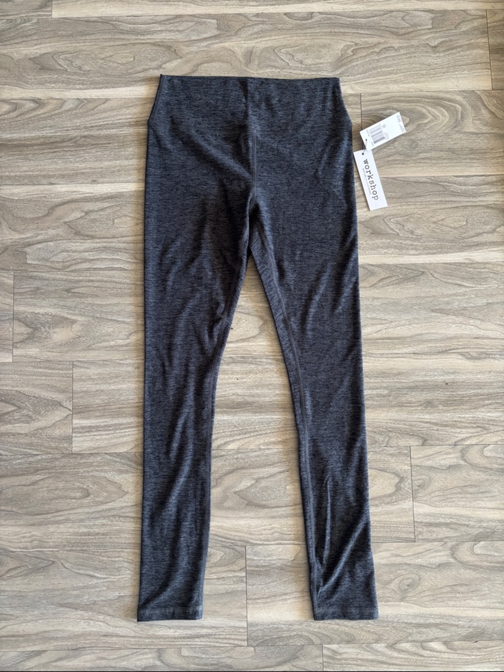 Workshop Republic Clothing Dark Charcoal Heather Leggings
